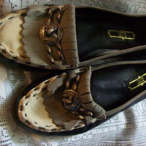 Mixed Blues Loafer /Flats -Size 9.5 Medium